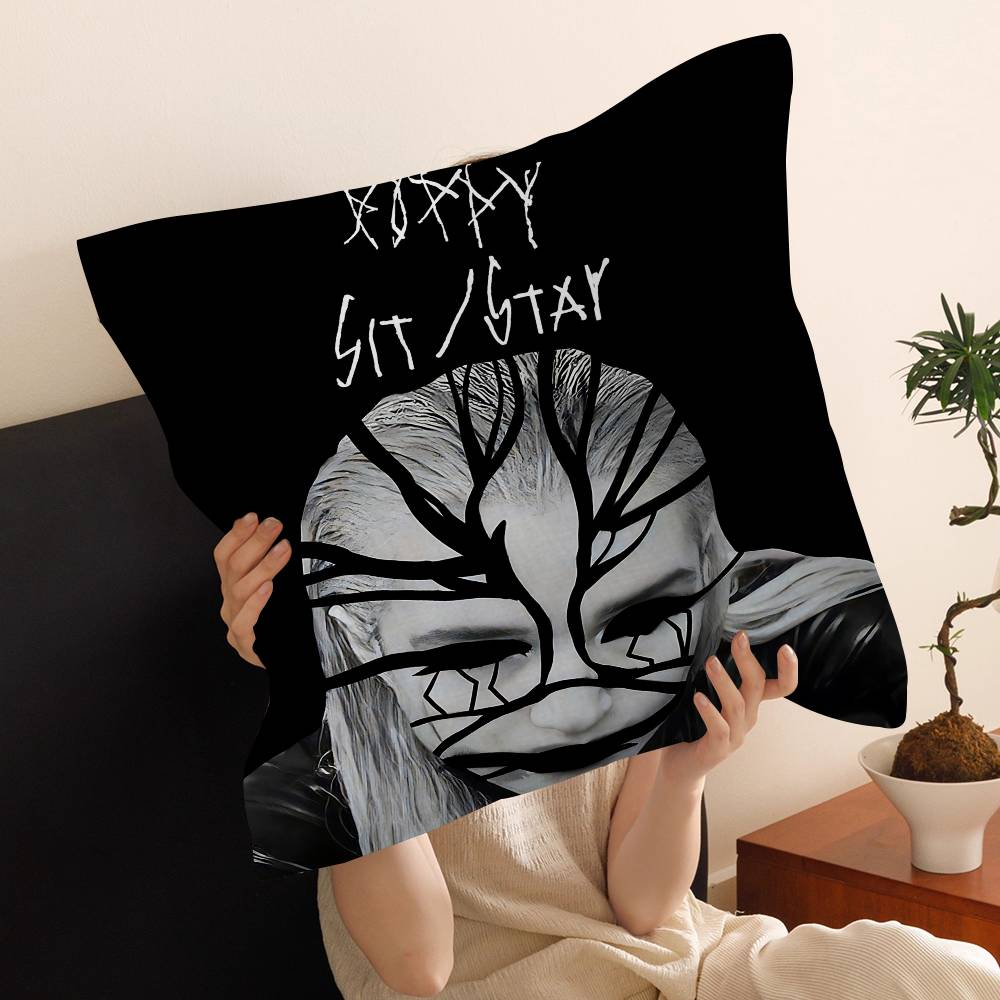 

Album I Disagree By Poppy Pillow Cover Sofa Cushion Cover Home Room Decoration Children Gift 30x30 cm