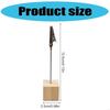 12 Pcs Memo Clip Holders Photo Holders Name Card Holders for Party Restaurants J0MC