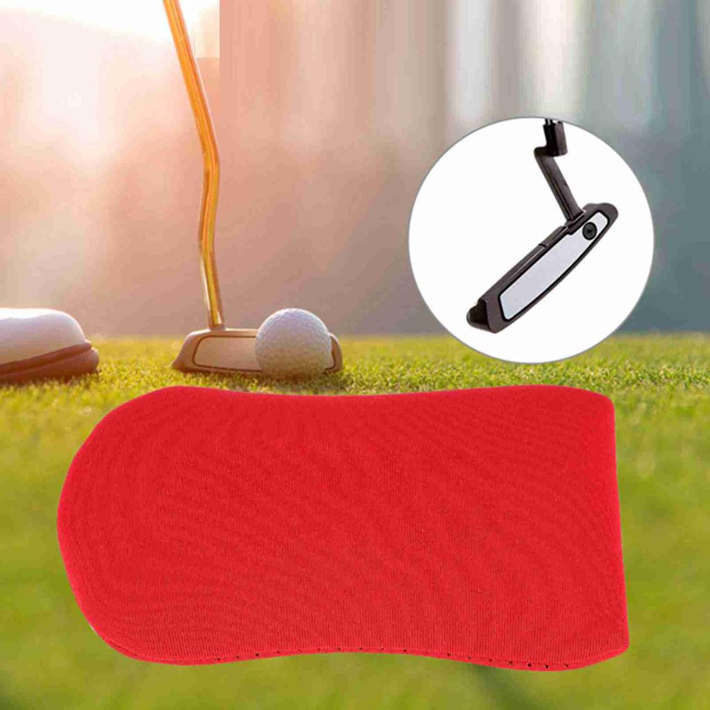 Naylon Golf Putter Kılıfı Baş Koruyucu Koruma Kılıfı Başlık Kırmızı