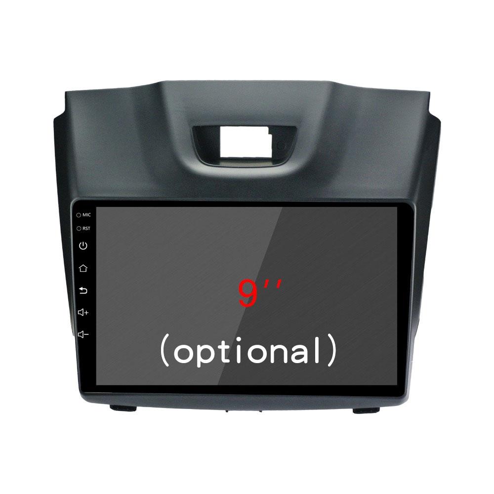 9 Inch 2din Car Radio Fascia For Isuzu D-Max / MU-X 2013-2016 Panel Dash Mount Installation Car DVD Frame For Holden/Chevrolet