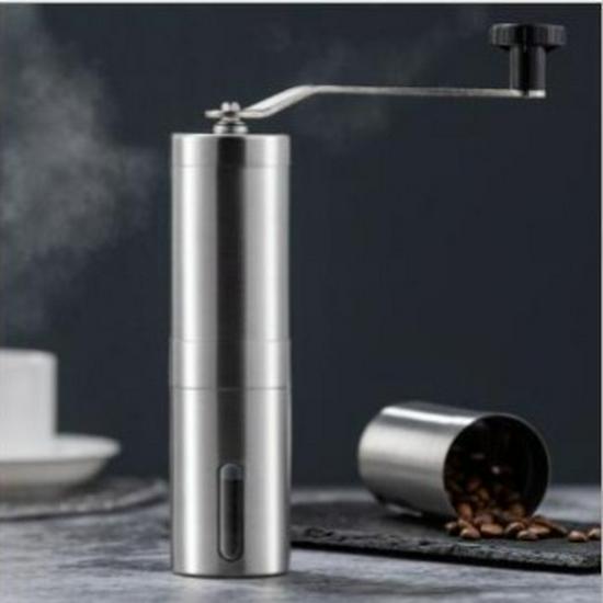 Compact Manual Coffee Bean Grinder for Home Use