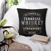 Federa per Cuscino Quadrata Liscia Come il Tennessee Whiskey Copricuscino Decorazione Cuscino in Poliestere Cuscino Decorativo Comfort per Casa Auto