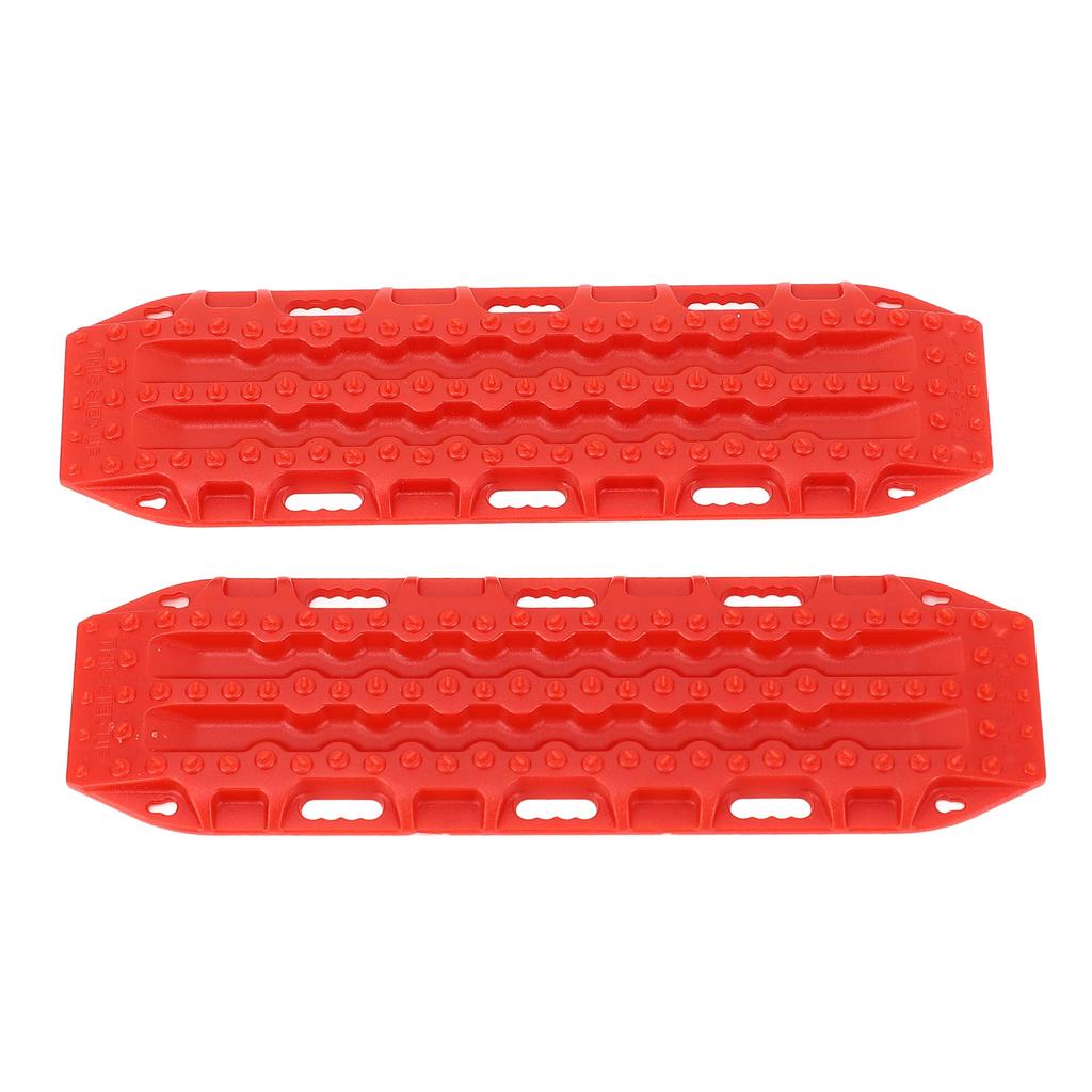 1 Pair RC Sand Ladder Anti Slip Plastic RC Crawler Car Recovery Ramps Board for SCX24 124 Orange