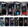 NH40 Spider Transparent Phone Case for LG K22 K30 K40 K40S K41 K42 K50 K50S K51 K51S K52 K61 K62 K71 K92 Q60 Q61 V40 V50 V60