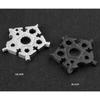23 In 1 Pentagon Multi-function Snowflake Inner Six Angle Wrench Tool Outdoor EDC Screwdriver Bicycle Combination Tool 58*58mm