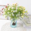 15Head Artificial Daisy Bouquet Living Room Dining Table Decoration Room Decoration Bridal Wedding Decor Party Festival Accessor