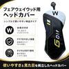 LuceTerraGolf Golf Head Cover DriverFairway WoodUtility Waterproof PU Leather Stylish Design