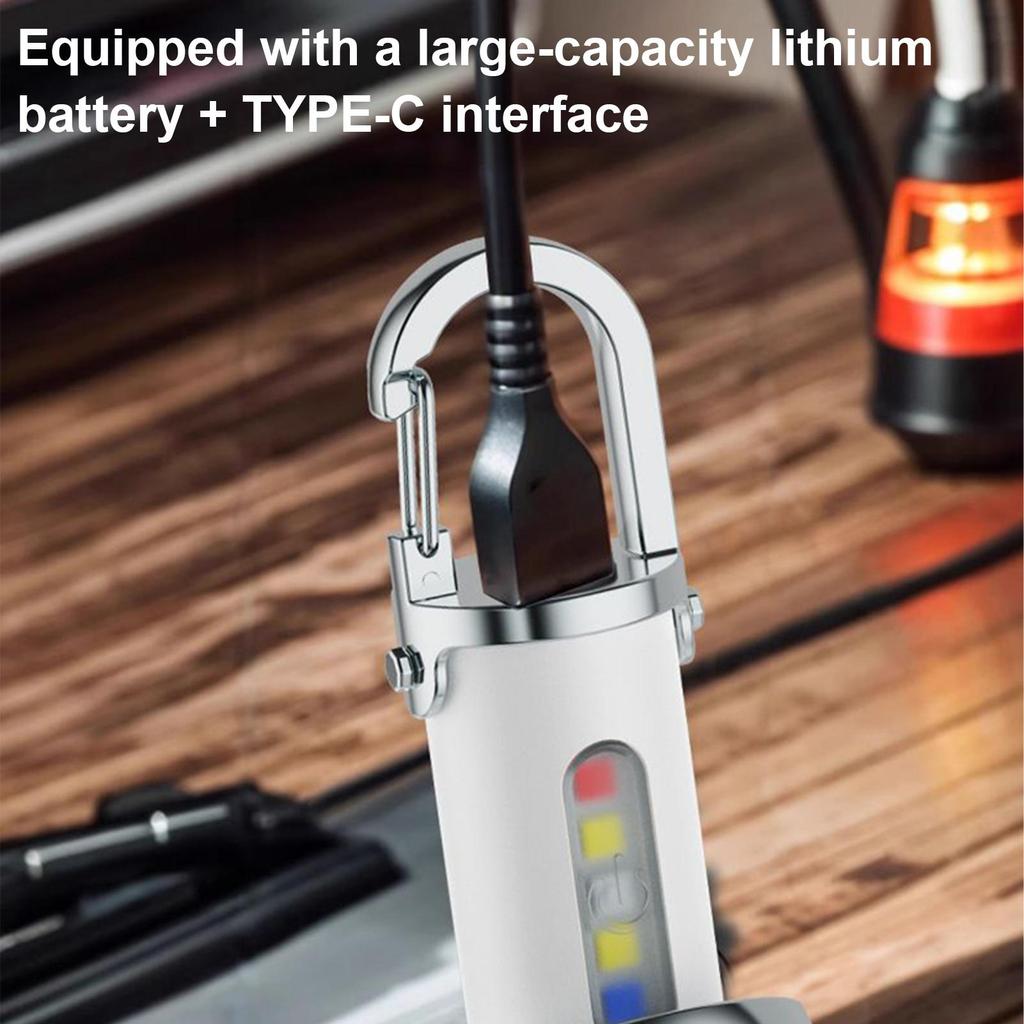 Keychain Flashlight Waterproof 7 Settings Portable Outdoor LED Key Chain Flashlight For Outdoor Camping Hiking Fishing Power