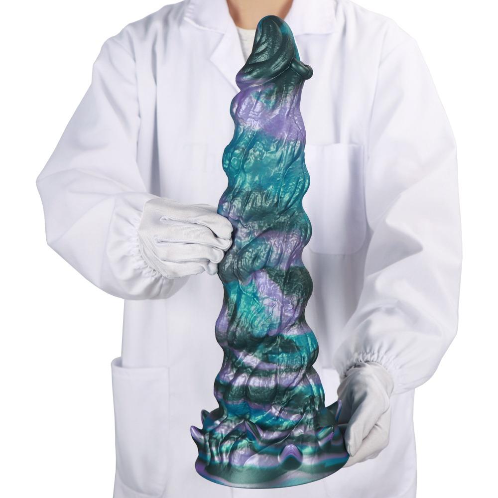 Extra Large Thick Muscle Texture Pagoda Anal Plug - SM Adult Toy for Men & Women, Backdoor Stimulation Dildo