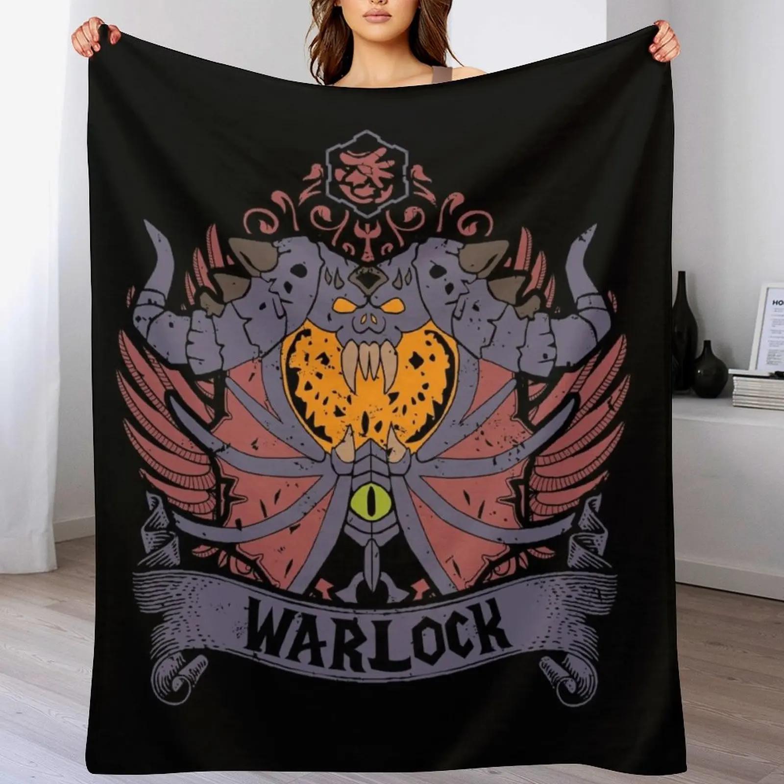 

WARLOCK ELITE EDITION Throw Blanket Portable Lightweight Blanket for Travel Camping 102x76cm(40x30in)