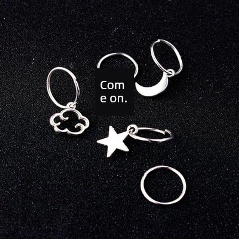 European and American Personalized Small Dreadlocks Trendy Braided Hair Headdress XINGX Cross DIY Pendant Hair Accessories Barrettes Ornament Women