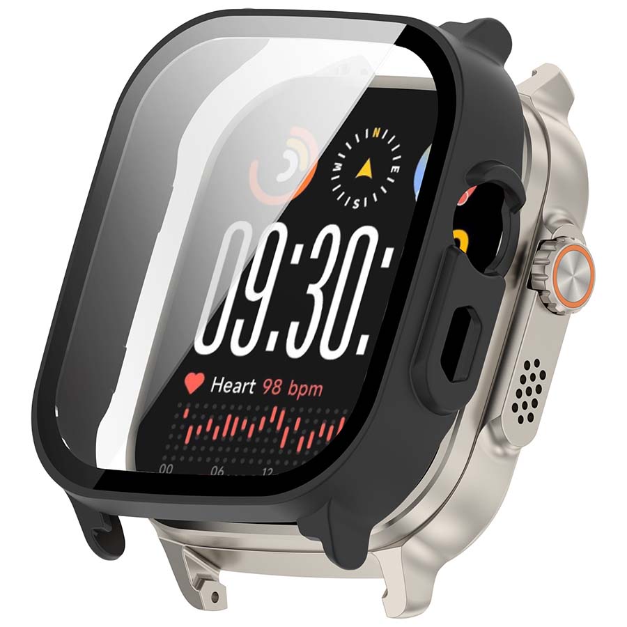 Hülle Für Realme Watch 5 PC+Gehärtetes Glas Bumper Vollabdeckung Schutzschale Für Realme Watch5 Displayschutz Zubehör