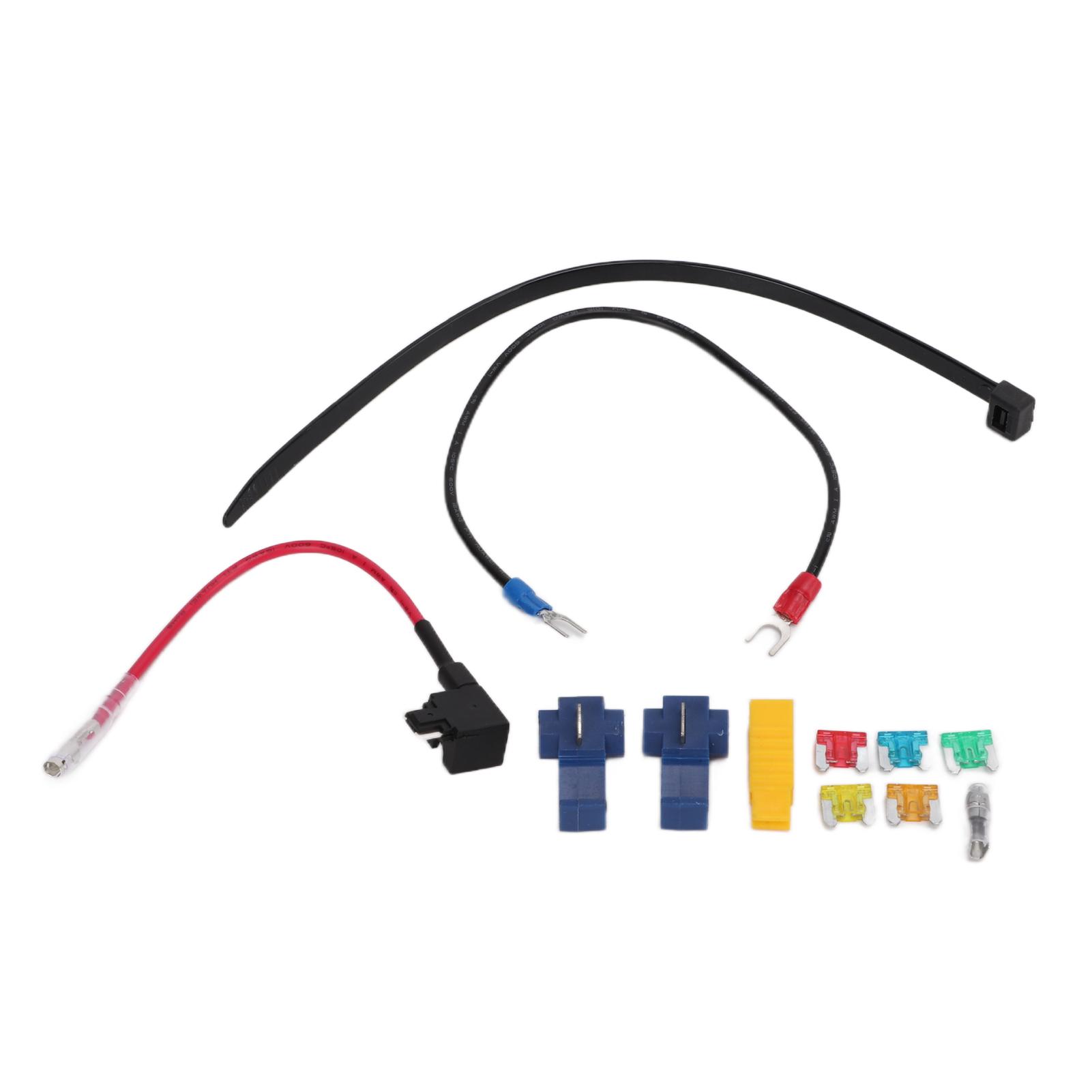 

Fuse Holder Blade Fuse Set Mini Circuit Fuse Car Accessory for Most Vehicles