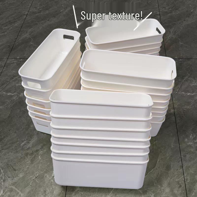 Thickened Rectangular Multi-Purpose Storage Box: Cosmetics, Socks, Cards, Snacks, and Phone Case Organizer for Living Room Drawers