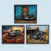 5D DIY Full Round Drill Diamond Painting Scrap Car Kit Home Decoration Art Craft