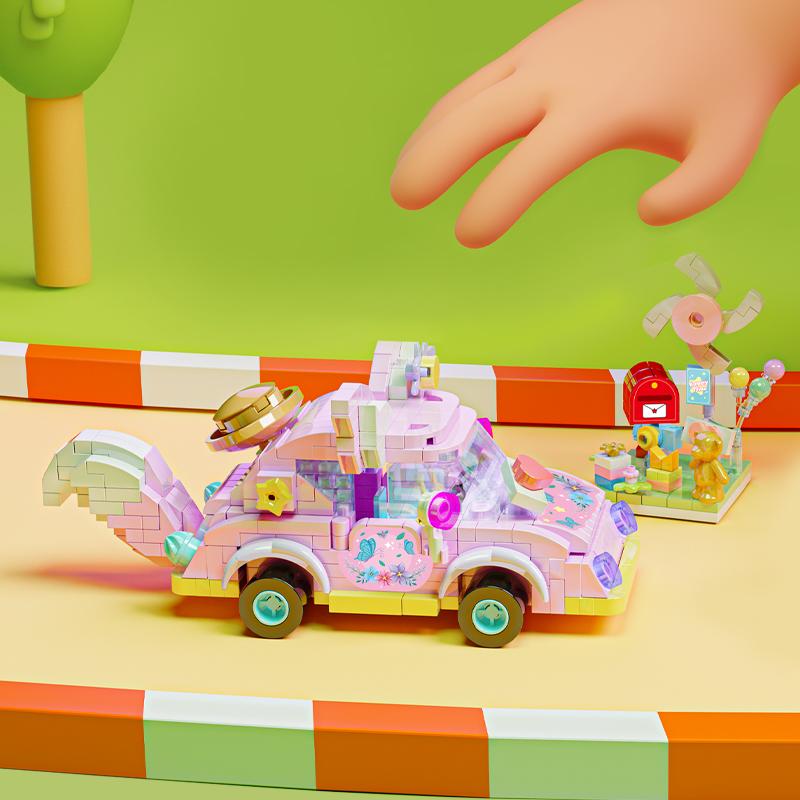 Giocattoli Cartoon Pokemon per Bambini Macchina Blocchi da Costruzione Diamante Giocattoli Educativi per Bambini Regali di Compleanno Decorazioni da Scrivania