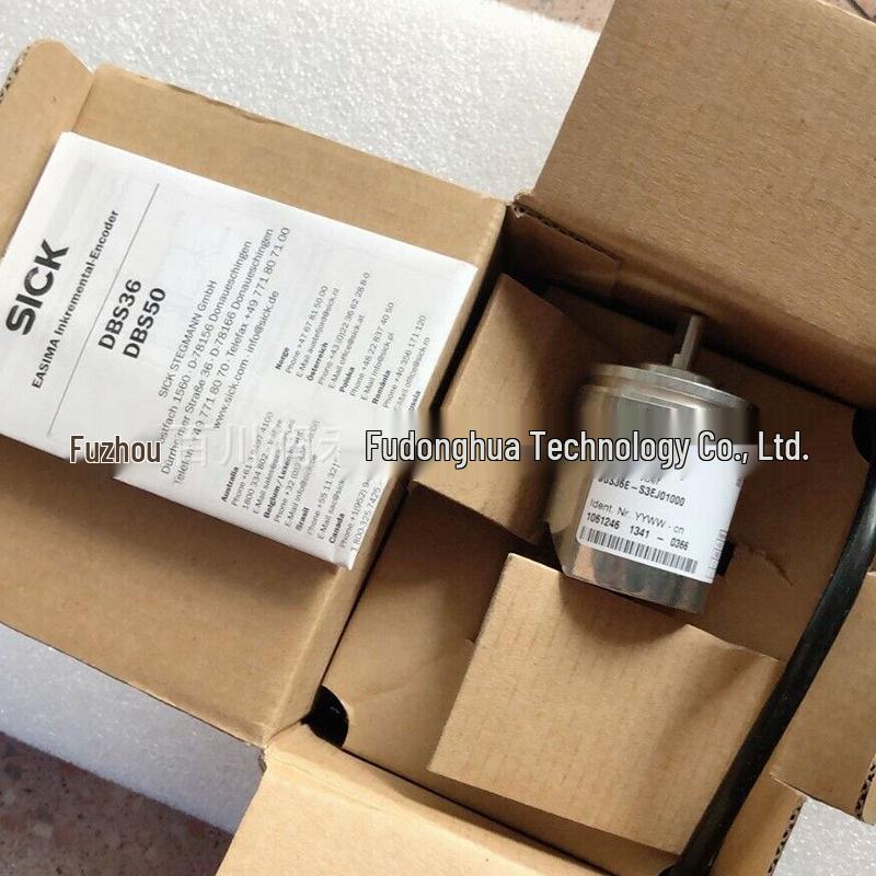 DBS36E-S3EJ01000 Sick Encoder, Solid Shaft, Brand New, In Stock DBS36E-S3EJ01000