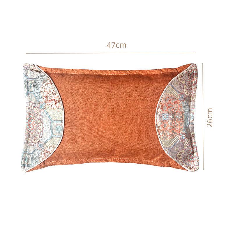 Herbal Neck Support Pillow - Washable, Multicolor, Traditional Chinese Medicine for Cervical Spine and Sleep Health