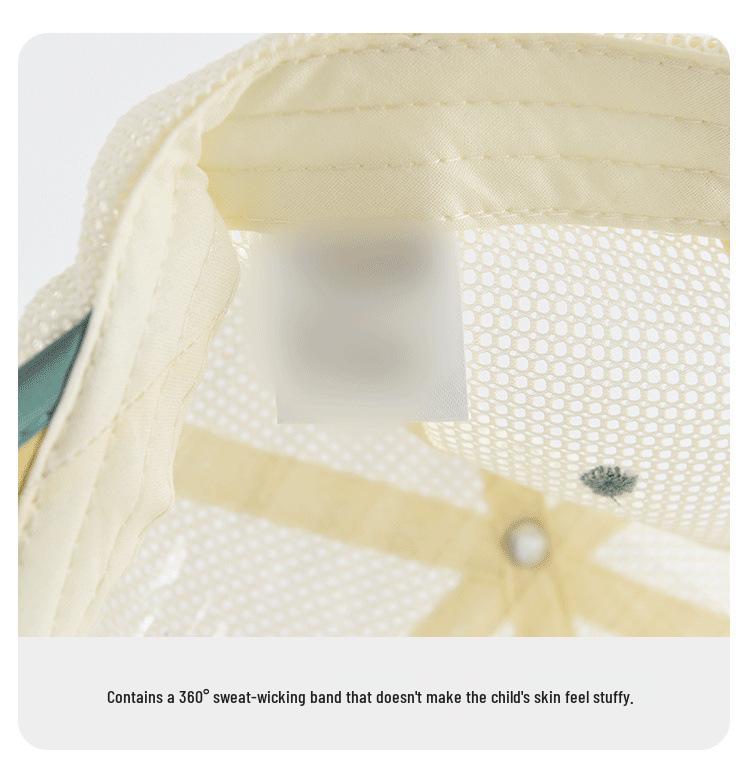 Kids' Mesh Sports Cap - Sun Protection, Stylish & Versatile for Boys & Girls