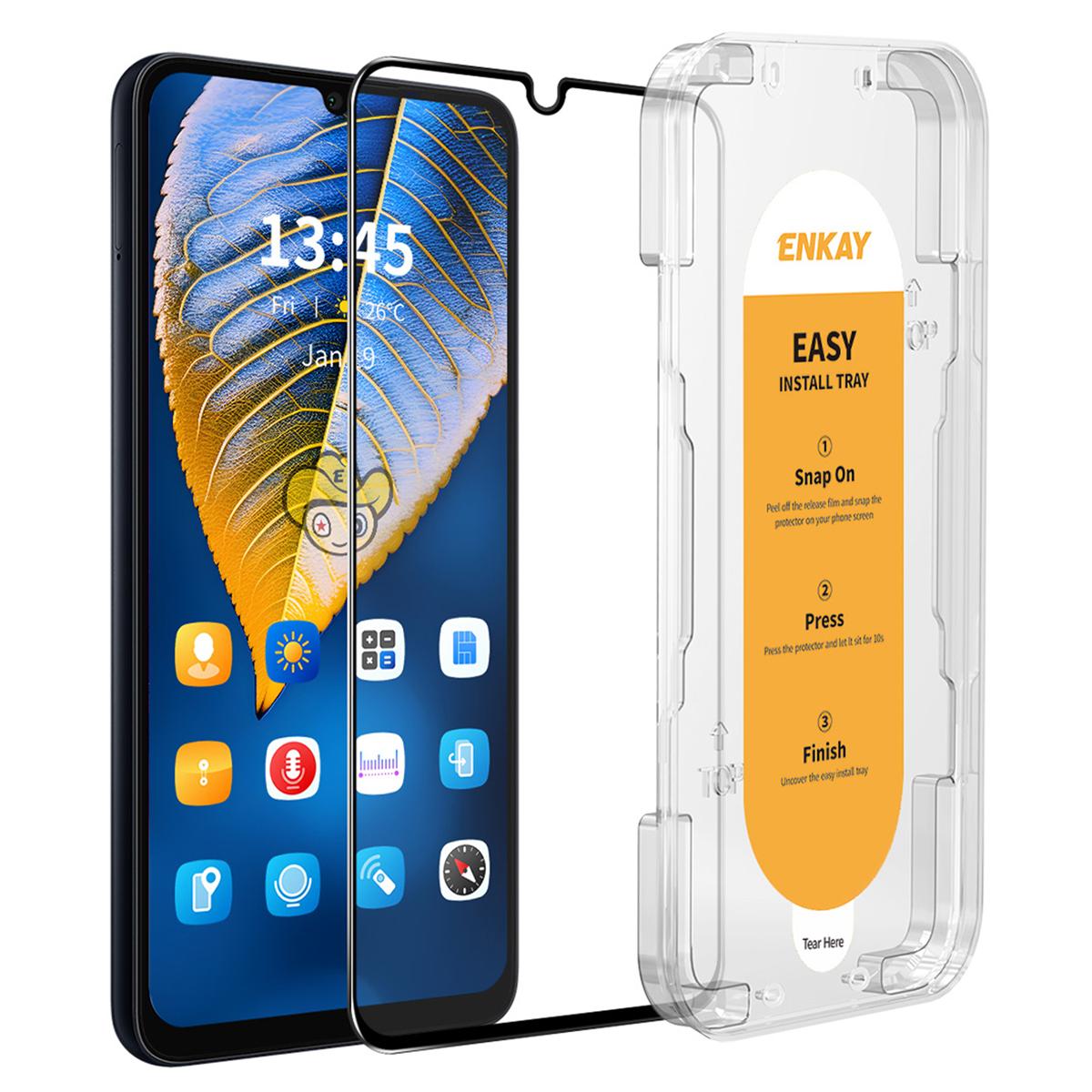 

ENKAY HAT PRINCE For Samsung Galaxy A15 5G/A25 5G (Global) (161.0 x 76.5 x 8.3mm) Screen Saver High Aluminium-silicon Glass Film As Shown A