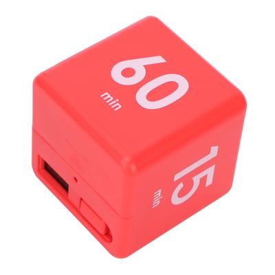 Kunststoff Würfel Timer Schwerkraftsensor Flip Timer Workout Countdown Timer für Zeitmanagement