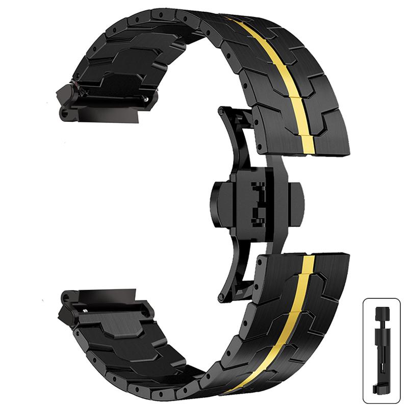 Luxucy Stianless Steel Strap For Amazfit T-rex 3/2 Trex Pro Watch Metal Band Correa For Huami Amazfti TRex Watchband Accessories