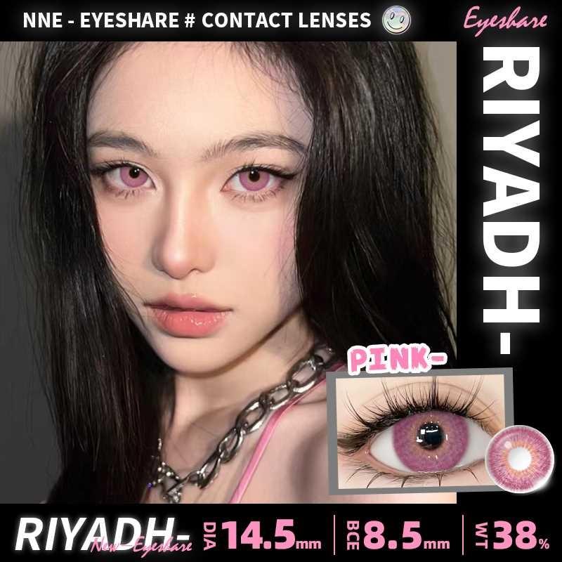 Eyeshare Neueste farbige Kontaktlinsen für Augen Pink/Blau/Grün Farbige Augen Make-up Kontakt 6 Monate Kosmetik