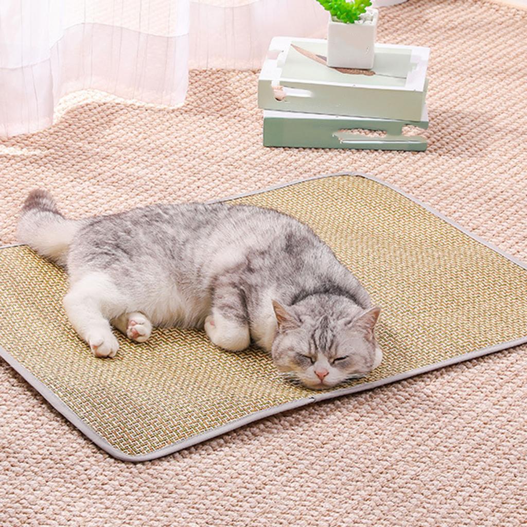 Pet Summer Scratch Resistant And Durables Mat For Pet Beds