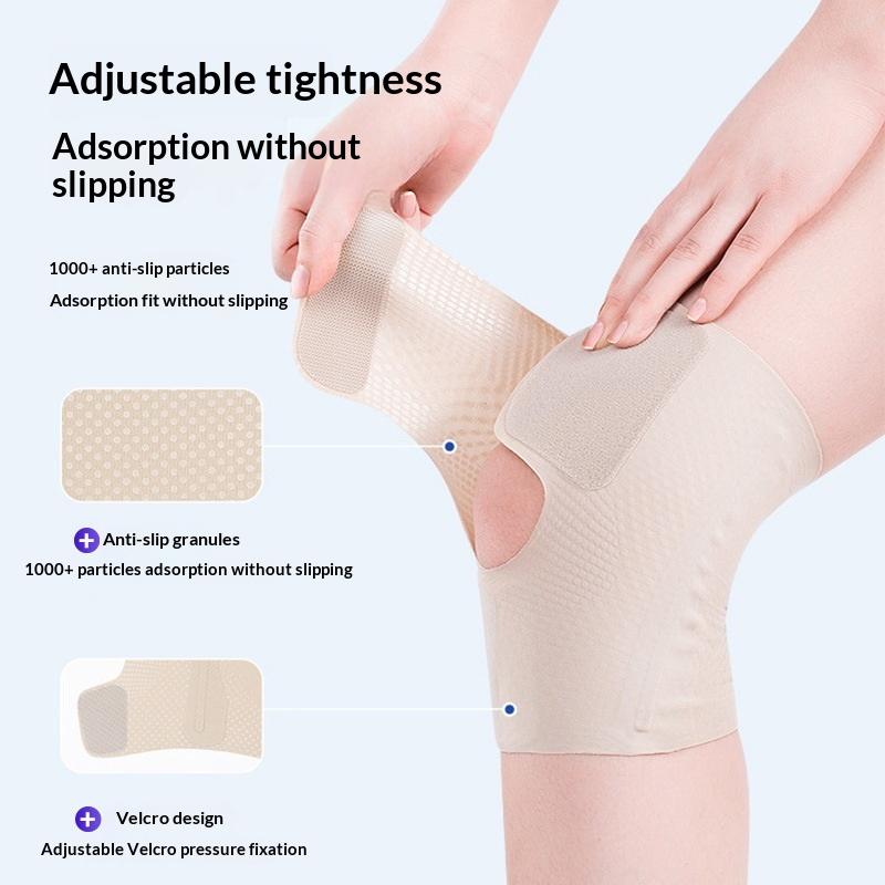 1Pcs Knee Brace With Side Stabilizer, Compression Knee Sleeve For Men Women, Knee Support Brace For Knee-Pain Relief