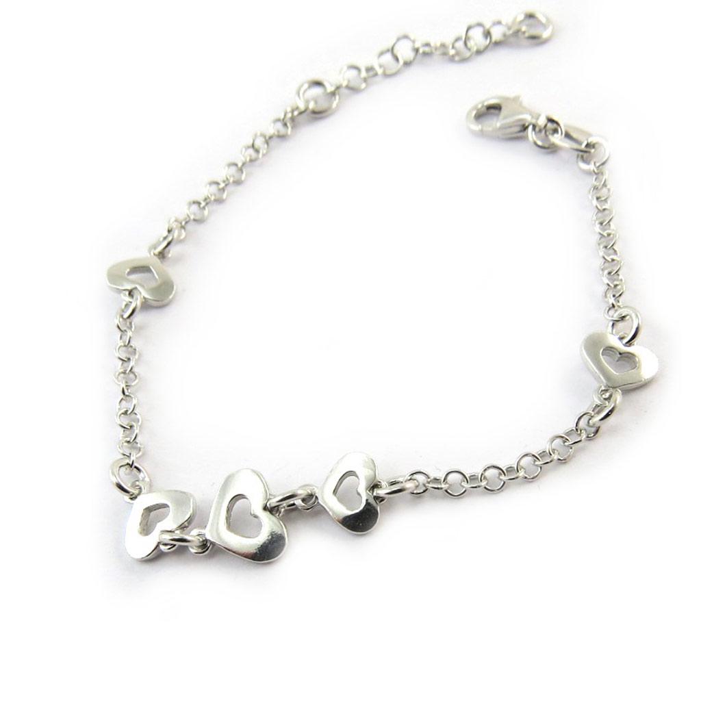 Les Trésors De Lily [N3767] - Silver Bracelet 'Love'