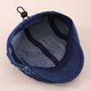 Spring 2026 Japanese Retro Star Denim Children's Beret Cap: Fashionable Baseball Hat for Boys and Girls