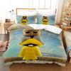 Little Nightmares Bedding Set Single Twin Full Queen King Size Bed Set Adult Kid Bedroom Duvet Cover Sets 3D Anime Bed Sheet Set
