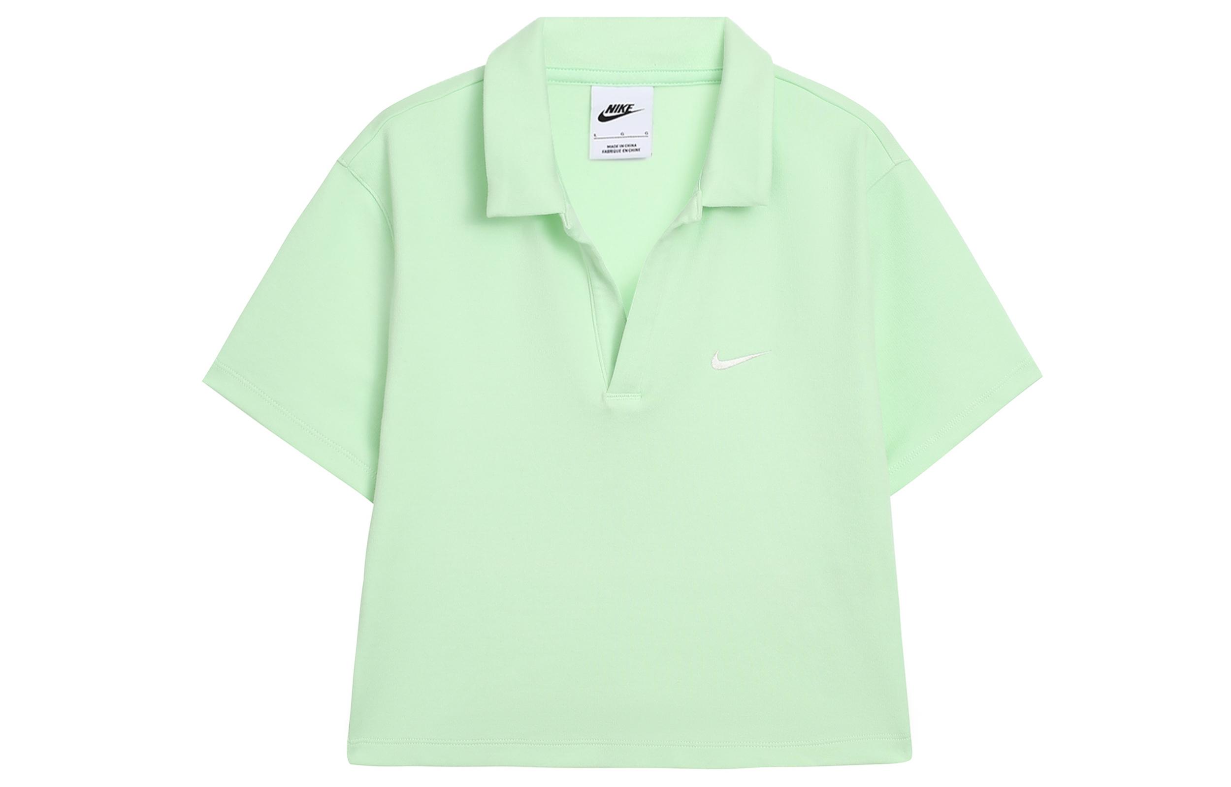Nike Sportswear Essentials Polo Shirt Women s Vapor Green DV7885-376 M