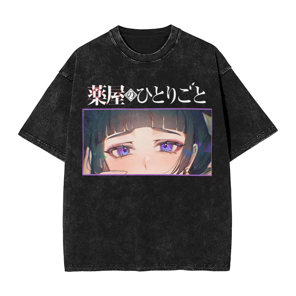 Maomao the Apothecary Diaries Anime T-shirt Lavata Oversize T-shirt T-shirt per Uomo Donna Abbigliamento Manica Corta Magliette