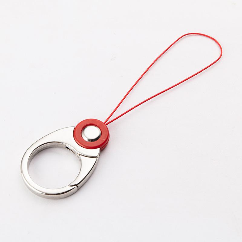 

Металлический держатель для телефона с прочным шнурком, ремешок на руку, брелок, зажим для ремня