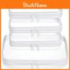 Travel Organizer Pvc Soft Bag With Zipper For Cosmetic And Clothing Storage