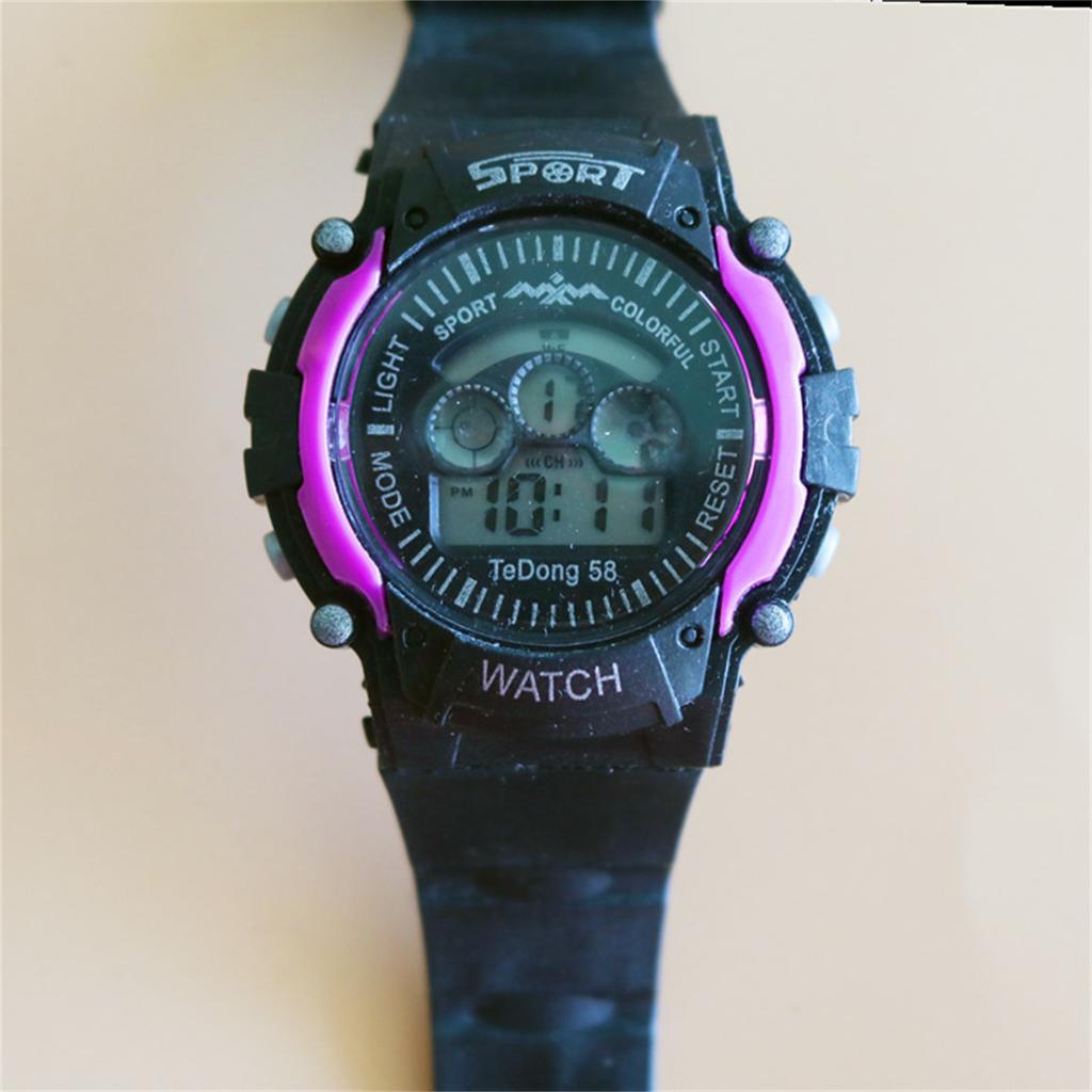 Men's Waterproof Luminous Running Alarm Clock Watch