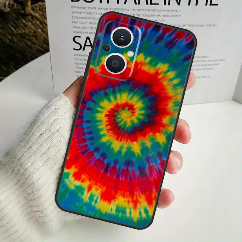 Trippy Tie Dye Hippie Art Phone Case For OPPO Reno 14F 12F 12 11 13 F 10 Pro 8T 7 8 Lite OPPO Find X9 X8 X6 X5 Pro Cover