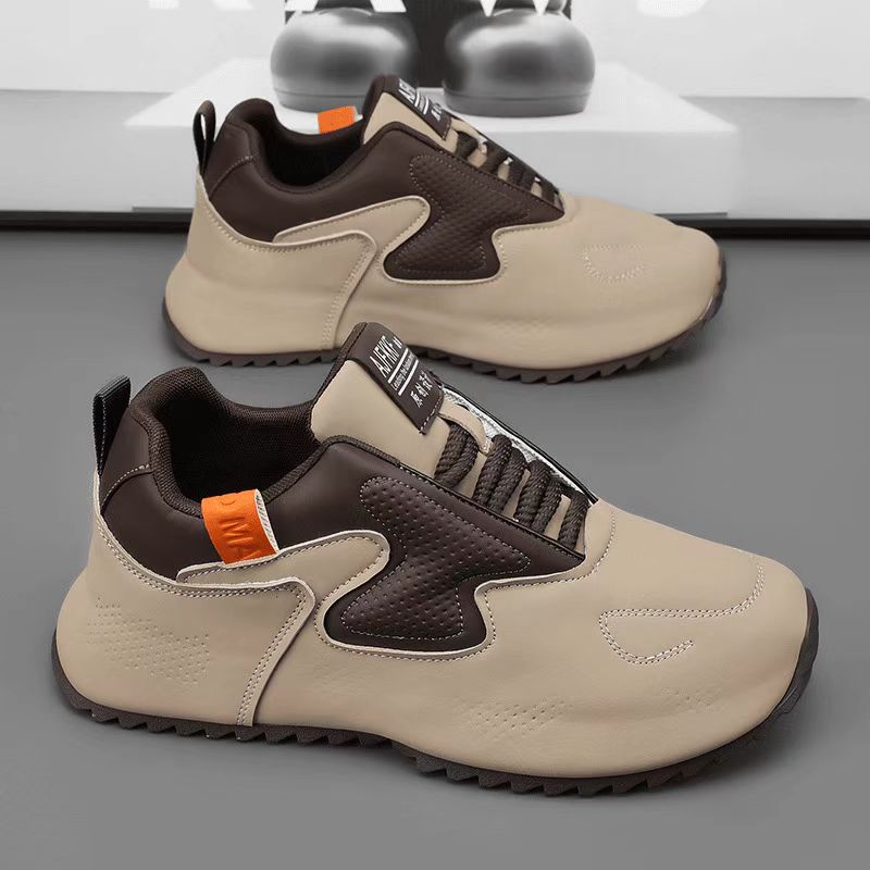 Green Men's Shoes Sneakers Outdoor Casual Shoes Breathable Mesh Shoes Students Walking Flats Low Top Zapatos De Hombre