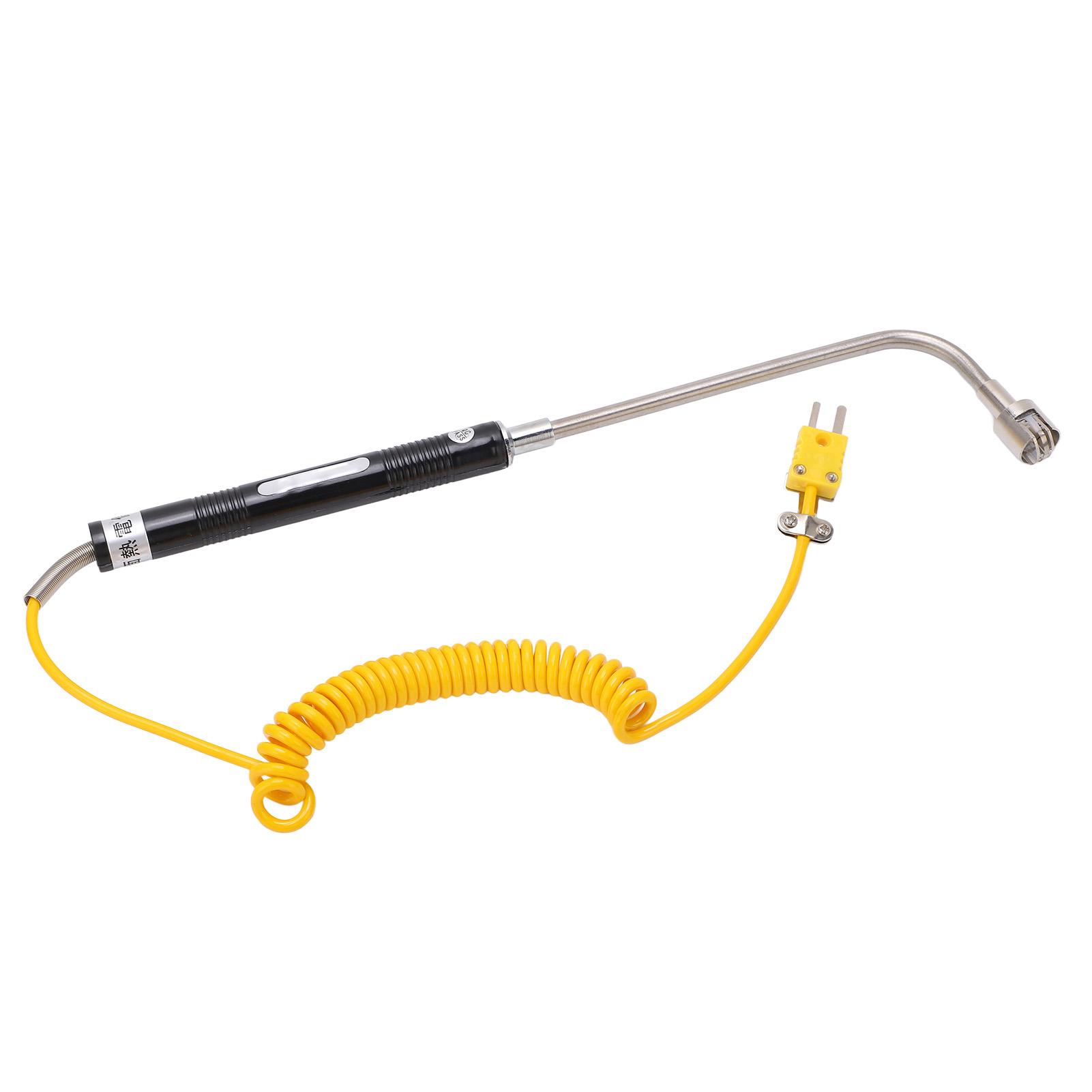 

Поверхностный термопарный зонд под прямым углом K-типа ручной для измерения температуры NR 81532B -50 500 градусов Цельсия