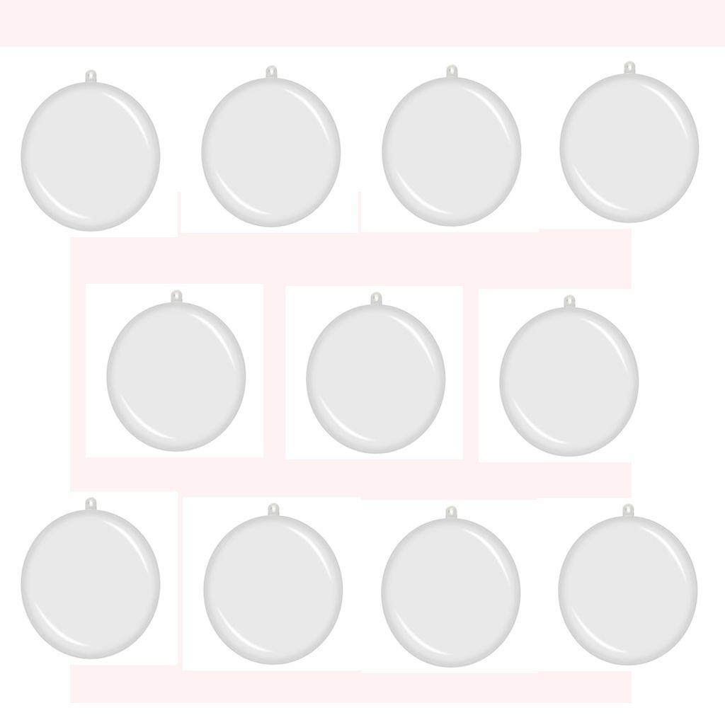 Hanging Ball Plastic Easy Open Bauble Clear Balls Christmas Pendant Party Supplies Dry Flower Ball