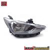 Compatible with Hyundai Elantra 2017-2019 Headlight Assembly: Front Housing, Low/High Beam Lamp Cover