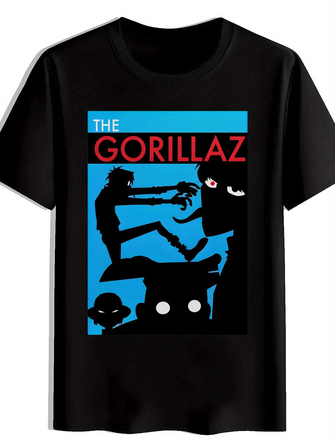Retro Rock Band Graphic T-shirt - Short Sleeve XXXXL