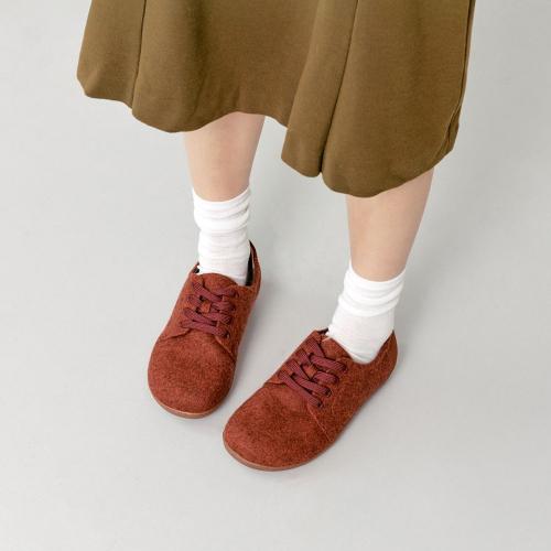 [KSNS] Flexiwalkers Wool Light Brown Barefoot Shoes [Shipped from Korea] 100% Authentic