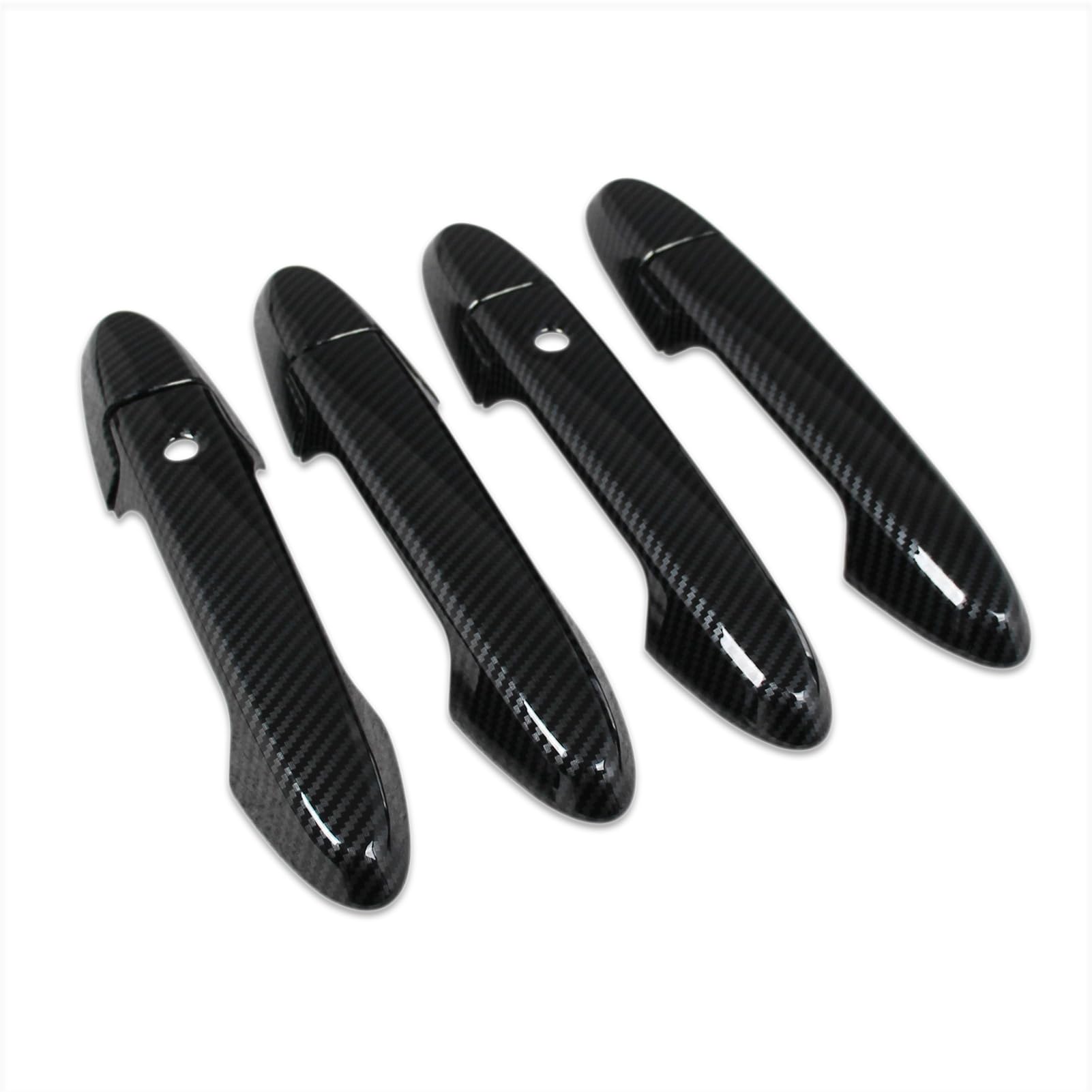 

RUIQ Exterior Outer Door Handle Covers for the New Honda DG5 Full Coverage Designed Exclusively for the Honda WRV Carbon Fiber WR-V Series, Type,