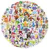 100PCS My Singing Monsters Music Game Stickers Small Waterproof Decals for Fridge Guitar Laptop Skateboard Toy Decor