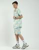 MONTE CARLO Boys Regular Fit Printed Half Sleeve Co-ord Set