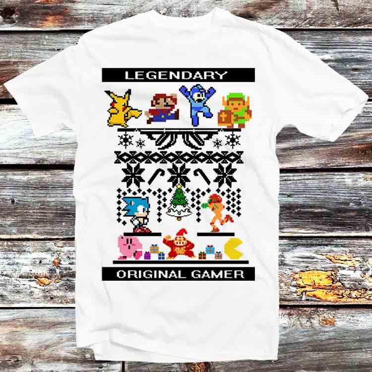 

Legendary Original Gamer Oldies But Goldies 80s T Shirt B1304 4XL