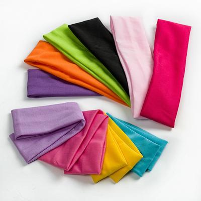 1 ADET Moda Stili Ter Emici Kafa Bandı Şeker Rengi Saç Bandı Kadınlar İçin Popüler Spor Saç Aksesuarları 2023 Yeni Yoga Havlusu