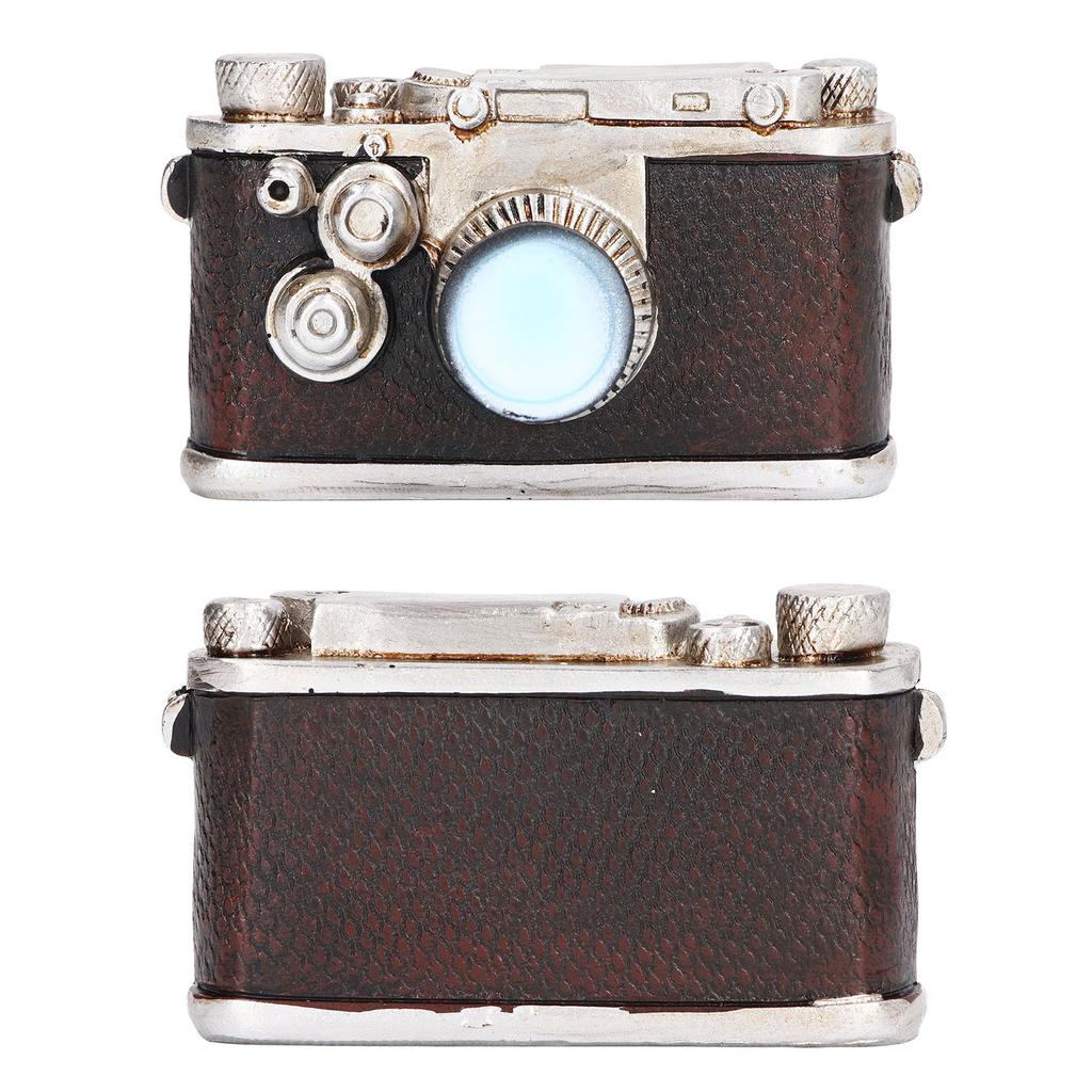 Miniature Camera 1/6 Scale Cute Vintage Style Portable Synthetic Resin Dollhouse Decoration Toys for Birthday Present